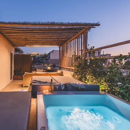 Luxury With Acropolis View Terrace And Jacuzzi In The Heart Of - Living Stone Azurite *