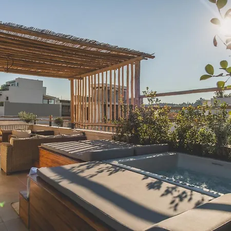 Apartmán Luxury With Acropolis View Terrace And Jacuzzi In The Heart Of - Living Stone Azurite