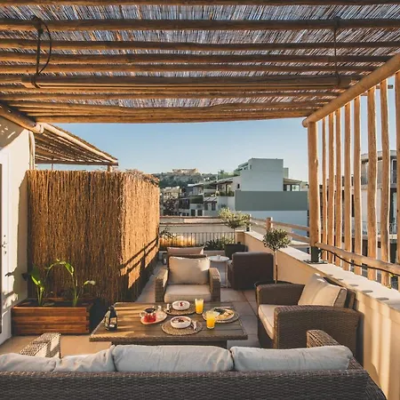 Luxury With Acropolis View Terrace And Jacuzzi In The Heart Of - Living Stone Azurite Apartmán *